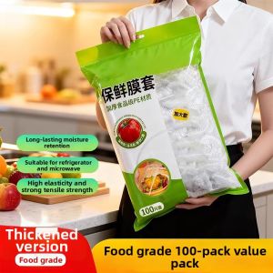 KEKESHANGJIA | Food Grade Disposable Elastic Food Cover Wraps