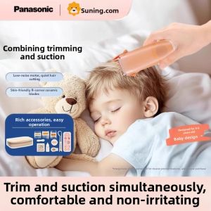 Panasonic | Panasonic Childrens Hair Clipper Silent Automatic Hair Trimming for Boys And Girls Home Use Hair Cutting Tool Lifaqi1557