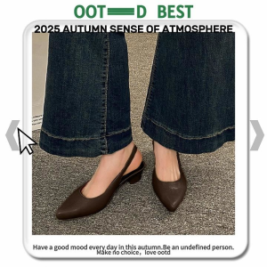 NQshop คอลเล็คชั่นเข้าใหม่แนะนำ รองเท้าเสริมส้นผู้หญิง งานส้นสูงรัดส้นแฟชั่น ดีเทลงานหัวแหลมช่วยเสริมให้เท้าดูเรียว รุ่นนี้ราคาดีพร้อมส่งหลายสี แนะนำสั่งด่วนๆๆ