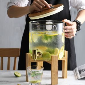Multifunctional Drinks Storage Bottle Glass