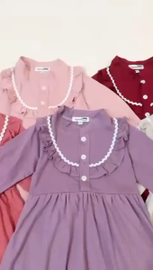 Hooneybee Arumi Mix - Gamis Anak Perempuan Size 2-10 Tahun Baju Muslim Anak Cewek