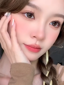 Fashion Glasses 0-800 degree (6 months)Cute glasses of different diameters for students with myopia. New and eye-catching ones 可丽萌眼镜大小直径可爱年抛可半年抛学生新款显眼大