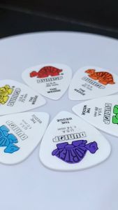 Dunlop Tortex Wedge Pick Gitar Original USA