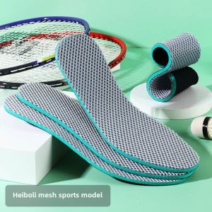 Sports Insole Thickened Shock-Absorbing Soft Breathable Sweat Absorbing Deodorizing Filter Military Training Long Station Basketball Running Insole for Men and Women Summer