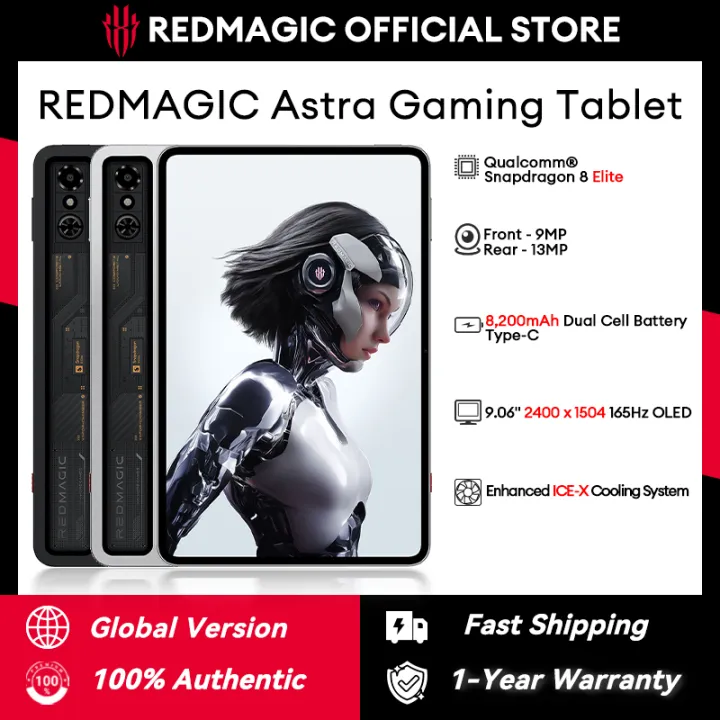 Global Version Redmagic Astra Gaming Tablet NP05J 12+256/16+512/24