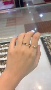 CINCIN EMAS KADAR 375 8 K DAN KADAR 300 6 K CINCIN MODEL BARU ADA SURATNYA DAN BISA DIJUAL KEMBALI CK 268
