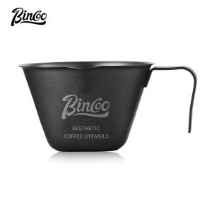 Bincoo Sites Concentrated Coffee Volume Cup Stainless Steel With Scale Small Milk Cup Extract Coffee Cup 100ml