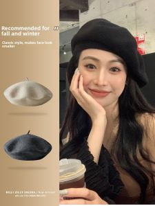 BILLI ZILLY | Warm Wool Beret Hat - Winter/Spring Season - Retro Style