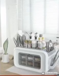 Kitchen Rack Condiments Seasoning Rack Kitchen Organizers Utensils Organizers Keimav