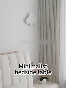 Smart table lamp with induction simple and modern bedside table with drawers small bedside table with drawers suitable for bedroom and living room bedside shelf