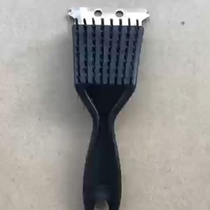 2pcs Sikat Kawat Gagang Panjang BBQ Stainless Sikat Panggangan BBQ Grill Brush Untuk Membersihkan Panggangan