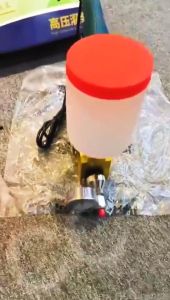 SUPERSS Electric Epoxy Injection Piston Pump Polyurethane Foam Grouting Steel Machine Portable Injection Machine Grouting Pump with Epoxy Resin Pu Foam Materials for Steel Hose Concrete Repair Crack