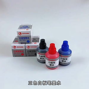 5Pcs Smooth Writing Whiteboard Pen Ink Refill/Erasable whiteboard pen ink/Marker pen refill for refilling Black Red Blue