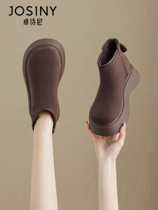 Josiny | Retro Platform Ankle Boots Autumn Winter 2025