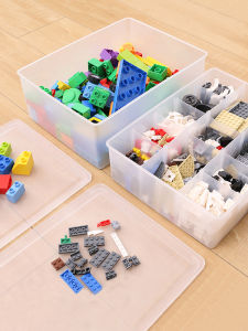 Hộp Đựng Đồ Nhựa Trong Suốt Nhiều Ngăn Để Bàn Hộp Đựng Đồ Chơi Thẻ Ngăn Xếp Chia Tách Có Ngăn Cách Hộp Đựng Đồ Gia Dụng