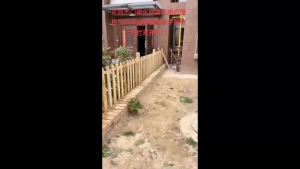 Garden Fence Stand Shelf Garden Fence Stand Outdoor Plant Support Garden Fence Solid Wood Fence Balcony Garden Railing