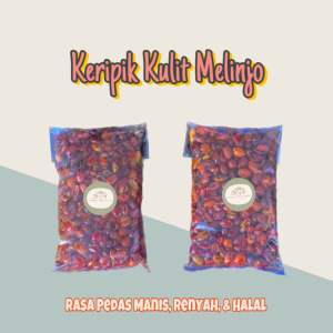 KERIPIK KULIT MELINJO CIKRUH - Rasa Pedas Manis Gurih 250gr
