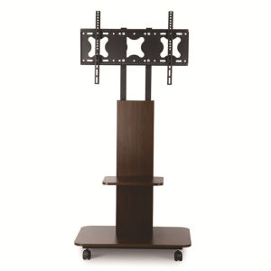 Kệ Treo Tivi Khung Kim Loại Chắc Chắn Ốp Gỗ Cao Cấp Có Chân Đế Xoay Di Chuyển Tiện Lợi - Oai Homes