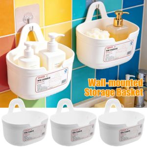 3Pcs Onion Ginger Garlic Storage Box Kitchen Storage Rack Wall-Mounted Basket No-Drilling Required Storage Basket
