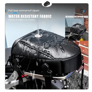 For Triumph Tiger 900 Trident 660 Aprilia Tuareg 660 Motorcycle Rear Seat Bag Waterproof Luggage Bag Backpack For Yamaha Honda