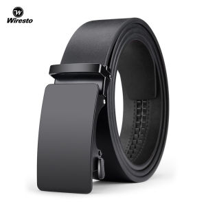 เข็มขัดแฟชั่น Wiresta เข็มขัดลำลองธุรกิจผู้ชายเข็มขัดหัวเข็มขัดอัตโนมัติทันสมัยเข็มขัดกีฬาเยาวชนเข็มขัดกางเกงทันสมัยเรียบง่ายเข็มขัดทนทาน