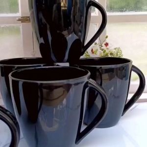 12 PCS CANGKIR MELAMIN DINER 124  TEBAL CANGKIR KOPI TAHAN PANAS