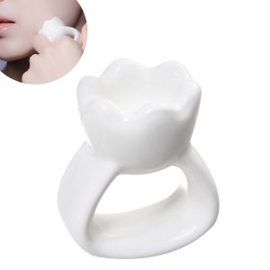 Ring Gua Sha Massage Tool Korean Facial Tool Premium Natural Ceramic Massager Face & Body Multi-Use Massager Gifts For Woman