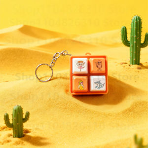 New Tralalero Tralala Tungtungtung Wooden Stick Man 4 Button Keychain Pendant Meme Brainrot Anime Peripheral Decor Gift Toys