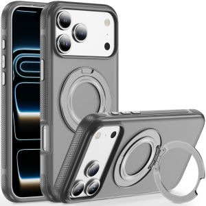 Magnetic With Stand Phone Case For iPhone 18 Pro Max 17 17 Pro Max 16 15 13 12 14 15 Plus Air 16e 17e Hard Shocproof Cover Funda