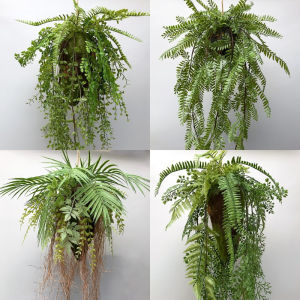 YINXIANGKONGJIAN | Simulated Plant Hanging Decoration for Indoor Use Ceiling decoration with green plants