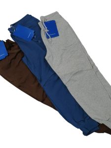 Pure Color Draped Cotton Ammon High Elastic Comfortable Breathable Spring Summer Fine Fleece Elastic Waist Sports Eighteen Pants K123 Couples