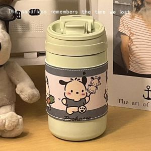 Cute Durable Straw Thermos 304 Stainless Steel