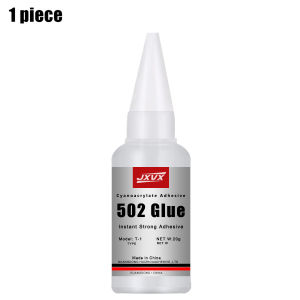 JXVX 1-5pcs 502 Super Glue Instant Quick-drying Cyanoacrylate Adhesive Leather Rubber Wood Metal Strong Bond Liquid Glue Tool