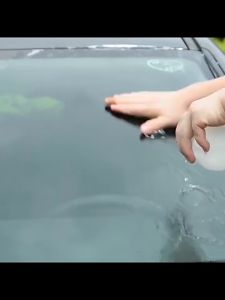 120g Car Glass Oil Film Remover Anti-glare Windshield Cleaning Oil Film Remover Car Care-new