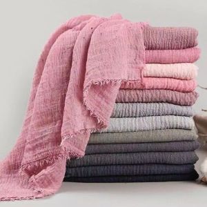 Helsa Store Pashmina Crinkle Shawl 180x100 By Azara Kerudung Import High Quality Premium Pasmina Crinkel Rawis Kusut Terbaru