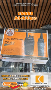 Cignus DG-800 Pro DG800 Pro Digital Two Way Radio -GeraldStorePH