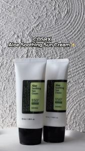 COSRX Aloe Soothing Sun Cream SPF 50+ PA+++ - 50 ml - Sunscreen Wajah dengan Aloe - Skincare