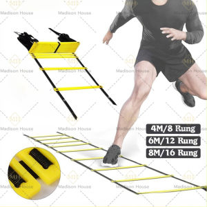Agility Speed Ladder Drills 468 Meter/Tangga Tali Nilon Untuk Latihan Kecepatan / Kelincahan /Latihan Atlit