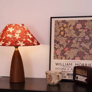 HAOXIANGJIA | Vintage Retro American Zen Style Bedside Lamp