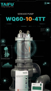 TAIFU Sewage Submersible Water Pump 3" Outlet 3HP & 4" Outlet 5.5HP 3 Phase 220V-380V Copper Winding Motor Cast Iron Pump Body