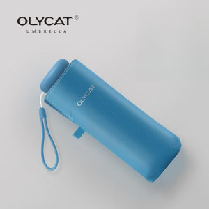OLYCAT 136G Mini Umbrella Woman Ultralight UV Protection Five Folding Sun Umbrella Parasol Portable Compact Umbrella Foldable