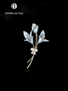 FESANU | Tulip Design Luxury Brooch