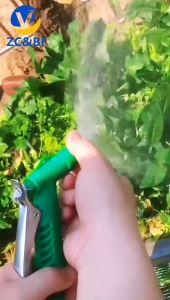 ZC&BF รดน้ำในสวน - หัวรดน้ำ หัวฉีดน้ำพลาสติก หัวฉีดน้ำมัลติฟังก์ชั่น ล้างรถ