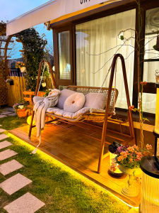 MEIQI | Trendy Outdoor Double Swing Chair