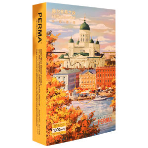 PERMA | PERMA Framed Premium Scenic Decor Puzzle 1000 Pieces