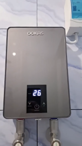 OOKAS Water Heater Electric 220V  Instant Hot Water Heater with Self-modulating