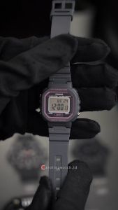 Jam Tangan Wanita Casio General LA-20WH-8A Digital Dial Grey Resin Band