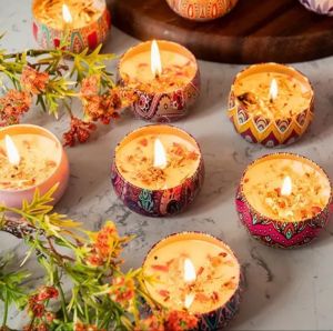 perfum เทียน เทียนหอม เทียนหอมอโรม่า เทียนหอมไขถั่วเหลือง ขนาดเล็ก 60g.