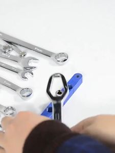Kunci Ring Universal Kunci Pas Universal Torx Wrench Double-head Self-tightening Adjustable