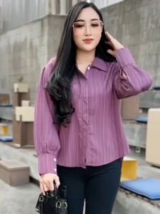 KEMEJA ABG VIRAL LADY CRUSH/ATASAN BABY CRUSH LENGAN BALON